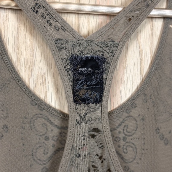 Diesel Distressed Racerback Tank Top - Picture 8 of 8